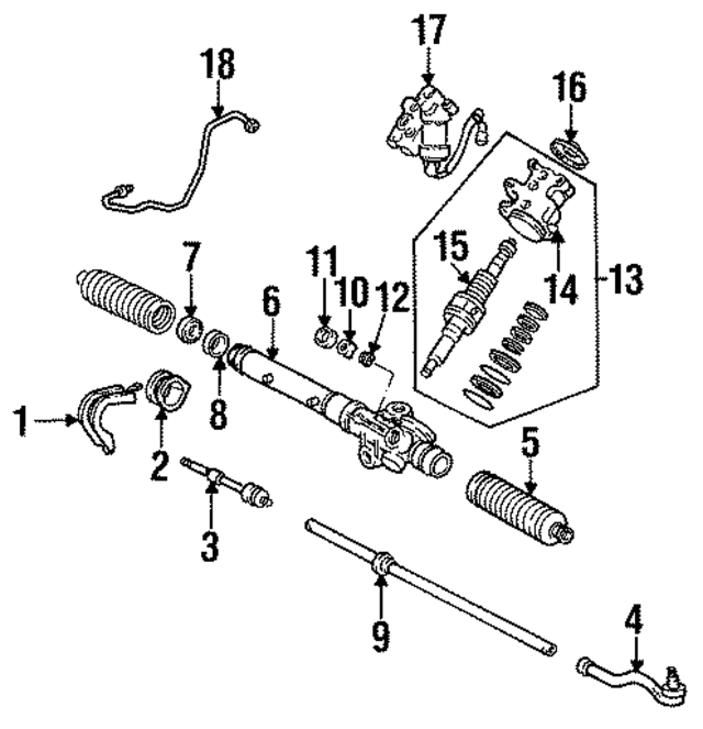 9031119006 - Steering: Bearing Seal for Lexus: ES250, LS400, SC300, SC400 Image