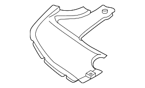 4677845 - : 1999-2003 Saab 9-3 - Splash Shield for Saab Image
