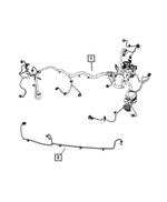 68094113AC - : Headlamp To Dash Wiring for Mopar Image