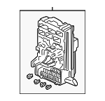 38200S5PA32 - Electrical: Fuse Box for Honda: Civic Image