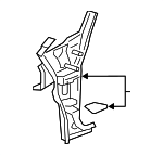 42691535 - Body: Hinge Pillar Reinforced for Chevrolet: Bolt EV Image