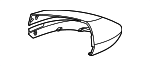 87626P1010 - Body: Mirror Cover for Kia Image