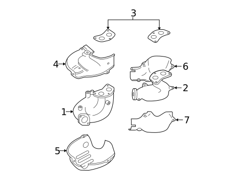 Exhaust Manifold for 2007 Subaru Impreza #0