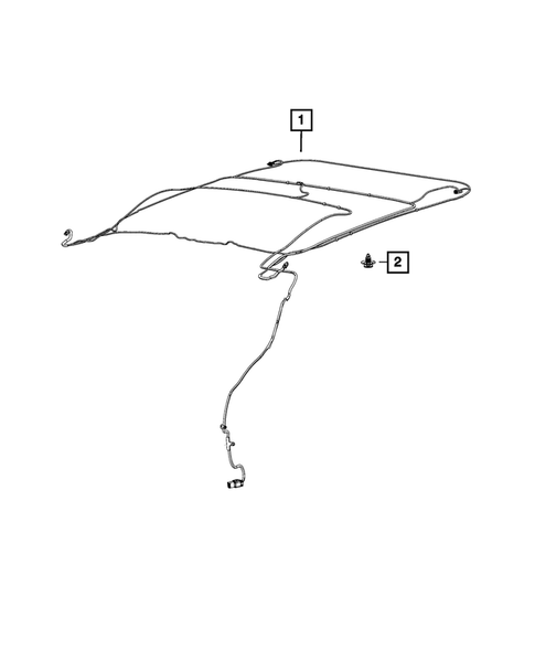 Wiring-Body and Accessories for 2015 Chrysler 200 #4