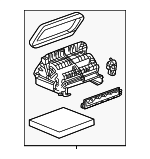 84781568 - HVAC: HVAC Air Inlet Housing for Acura Image
