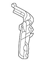 86818948 - HVAC: Heater Core Outer Support for Acura Image