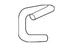 1J1076GSA00 - Cooling System: Overflow Hose for Honda Image