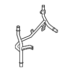 1J4526GSA00 - Cooling System: Pipe for Honda Image