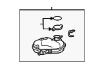 1J1006GSA01 - Cooling System: Expansion Tank for Honda Image