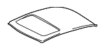 6311130906 - Body: Roof Panel for Lexus: GS300, GS400, GS430 Image