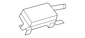 739600E040 - Electrical: Passenger Inflator Module for Toyota Image