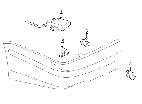 Parking Aid for 2007 Saab 9-5 #0