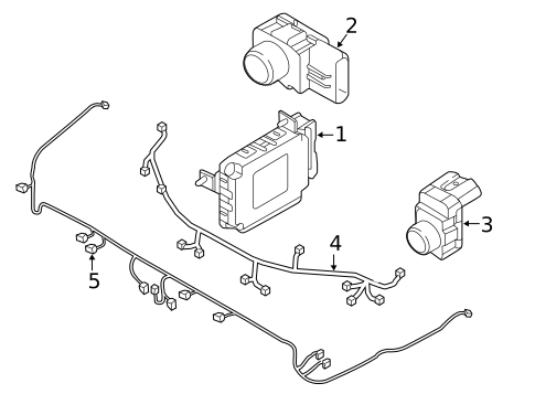 Electrical Components for 2020 Kia Stinger #1