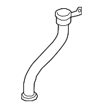 86655AL12A - : Filler Neck for Subaru: Legacy, Outback Image