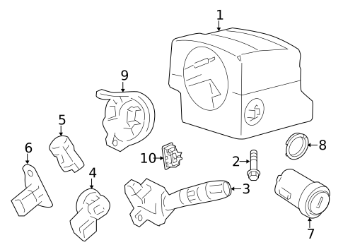 Ignition Lock for 2010 Lincoln Navigator #0