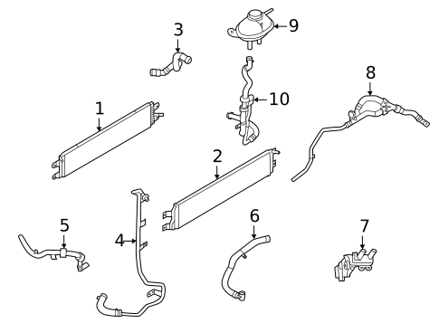 Hoses & Pipes for 2023 Lincoln Aviator #2