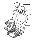 880505NB8A - : Seat Back Assembly for INFINITI: QX50 Image