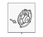 963301M000 - Body: Front Dr Speaker for Kia Image