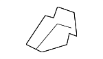 7M3827649 - Body: Lift-gate Trim Panel Clip for Audi Image