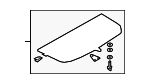 4K8867769HP3 - Body: Rear Cover for Audi Image