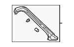 4K8867608B4PK - Body: Side Trim Panel for Audi Image