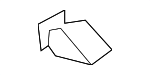 8V0867947 - Body: Lift-gate Trim Panel Clip for Audi Image