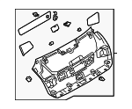 4K8867979B4PK - Body: Lower Trim Panel for Audi Image