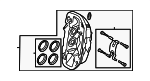 LR157463 - Brakes: Caliper Assembly for Land-Rover Image image