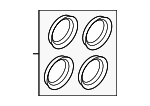 LR157453 - Brakes: Boot Kit for Land-Rover Image image