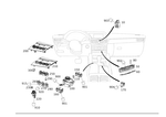 2129052300 - Electrical System: Switch Block for Mercedes-Benz Image