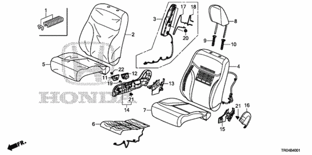 Front Seat (Passenger Side) for 2012 Honda Civic #0