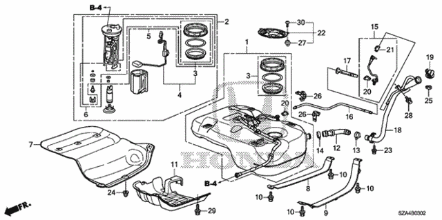 Fuel Tank (KA/KC) (2) for 2012 Honda Pilot #0