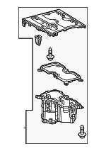 588050E090C0 - Body: Upper Panel for Lexus: RX350, RX350h Image