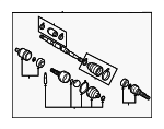 391012Y070 - : Axle Assembly for Nissan Image