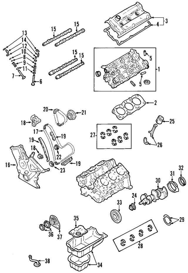 1110139597 - Engine: Cylinder Head for Lexus Image