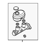 5093407AB - : Master Cylinder for Dodge: Ram 2500, Ram 3500 Image