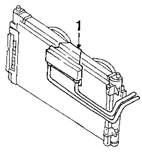 Trans Oil Cooler for 1997 Dodge Grand Caravan #1