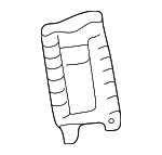 6241853020 - Body: Upper Center Pillar Trim Insulator for Lexus: IS300 Image