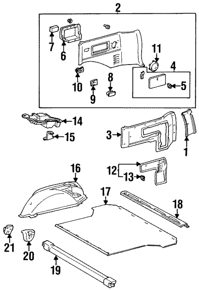 5857460010 - : Floor Mat Plate for Toyota Image