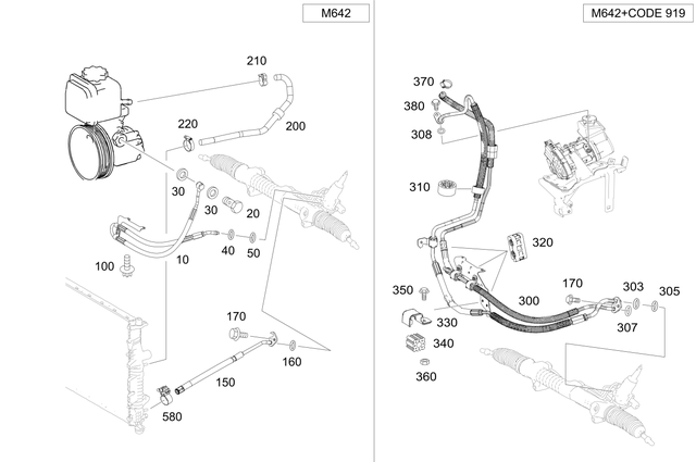 19901263 - Steering: Hollow Screw for Mercedes-Benz: C230, C240, C280, C300, C320, C350, C55 AMG, CL500, CL55 AMG, CLK320, CLK350, CLK500, CLK55 AMG, CLK550, CLK63 AMG, CLS500, CLS55 AMG, CLS550, CLS63 AMG, E320, E500, E55 AMG, E63 AMG, GL320, GL550, GLK250, GLK350, ML320, ML350, ML450, ML500, ML550, ML63 AMG, R320, R350, R500, S430, S55 AMG, SLS AMG Image image