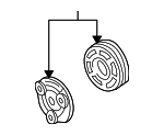 5127370AA - HVAC: A/C Compressor Clutch Pulley for Mopar Image