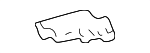 664250C080 - Body: Spacer for Toyota: Tundra Image