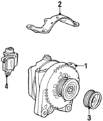 GP738 - Electrical: Pulley for Ford Image