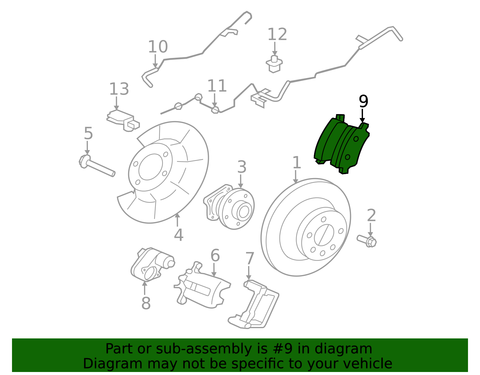 Brake Pad Set ? OEM Stopping Power You Can Trust | AutoNation Parts