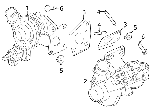 Turbocharger for 2022 Ford Bronco #0