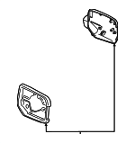 76205SZAY01ZD - : Mirror Housing for Honda: Pilot Image