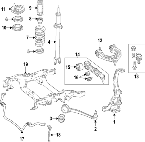 Suspension Components for 2014 Mercedes-Benz SL65 AMG #1