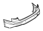 8W6807065ABGRU - Body: Bumper Cover for Audi Image