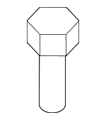 BP4M699W5 - Body: Drip Rail Bolt for Mazda: 6, CX-3, CX-5 Image
