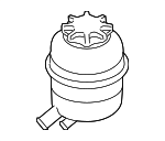 32416767161 - Steering: Reservoir Tank for BMW: 1 Series M, 128i, 135i, 325i, 325xi, 328i, 328i xDrive, 328xi, 330i, 330xi, 335d, 335i, 335i xDrive, 335is, 335xi, M3, M5, M6, M6 Gran Coupe Image